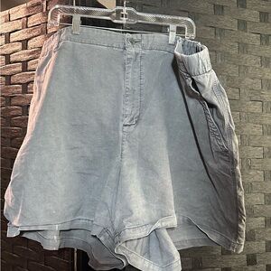 Old Navy Gray Shorts with Flat Front